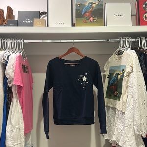 Gilly Hick Blue Pull Over